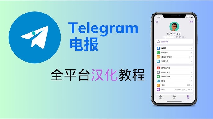 从入门到精通：Telegram 电报汉化实用教程
