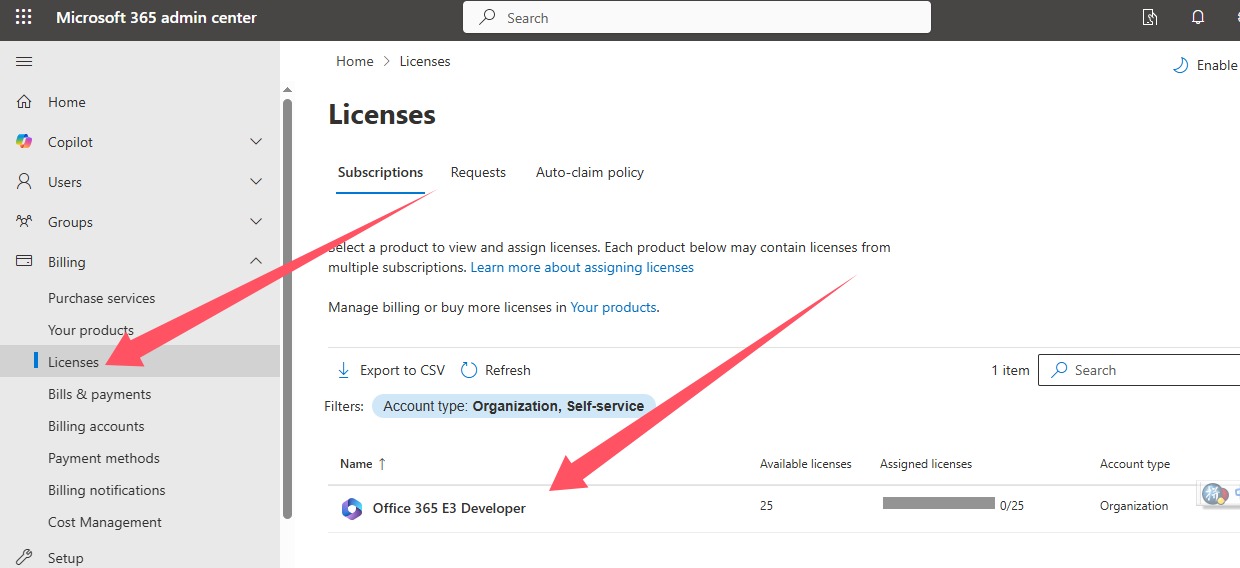 Microsoft Office 365 E3 Developer 订阅免费购买（含全局管理员账号注册教程）